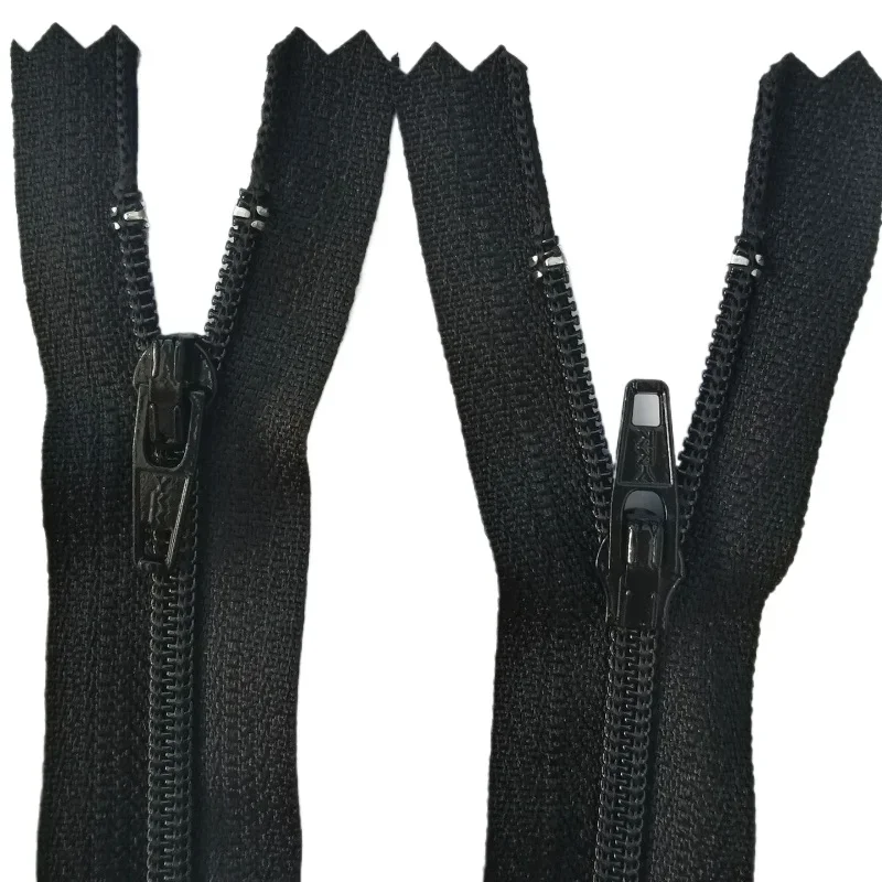 30pcs/Lot Ykk Zipper 3# 15 To 30cm Nylon Coil Close End Black Pocket Pants Bag Tailor Sewing Accessory