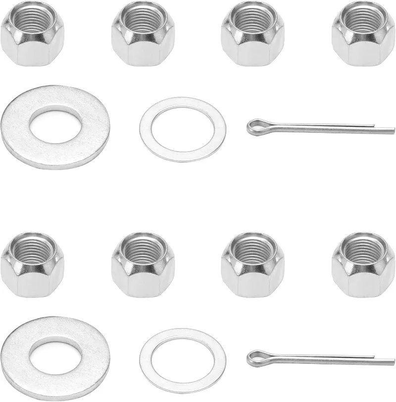 10L0L طبلة فرامل عربة الجولف/مجموعة المحور (كهربائية) لـ EZGO TXT يستبدل OEM #   19186G1P #6