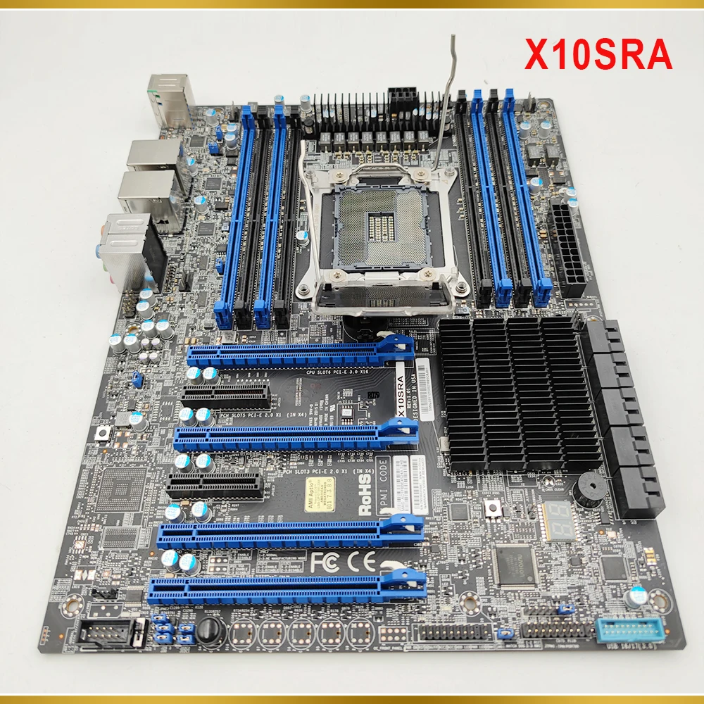 

X10SRA для материнской платы рабочей станции Supermicro LGA2011 с поддержкой E5-2600/1600 V4/V3 i7 DDR4 PCI-E 3,0 SATA3