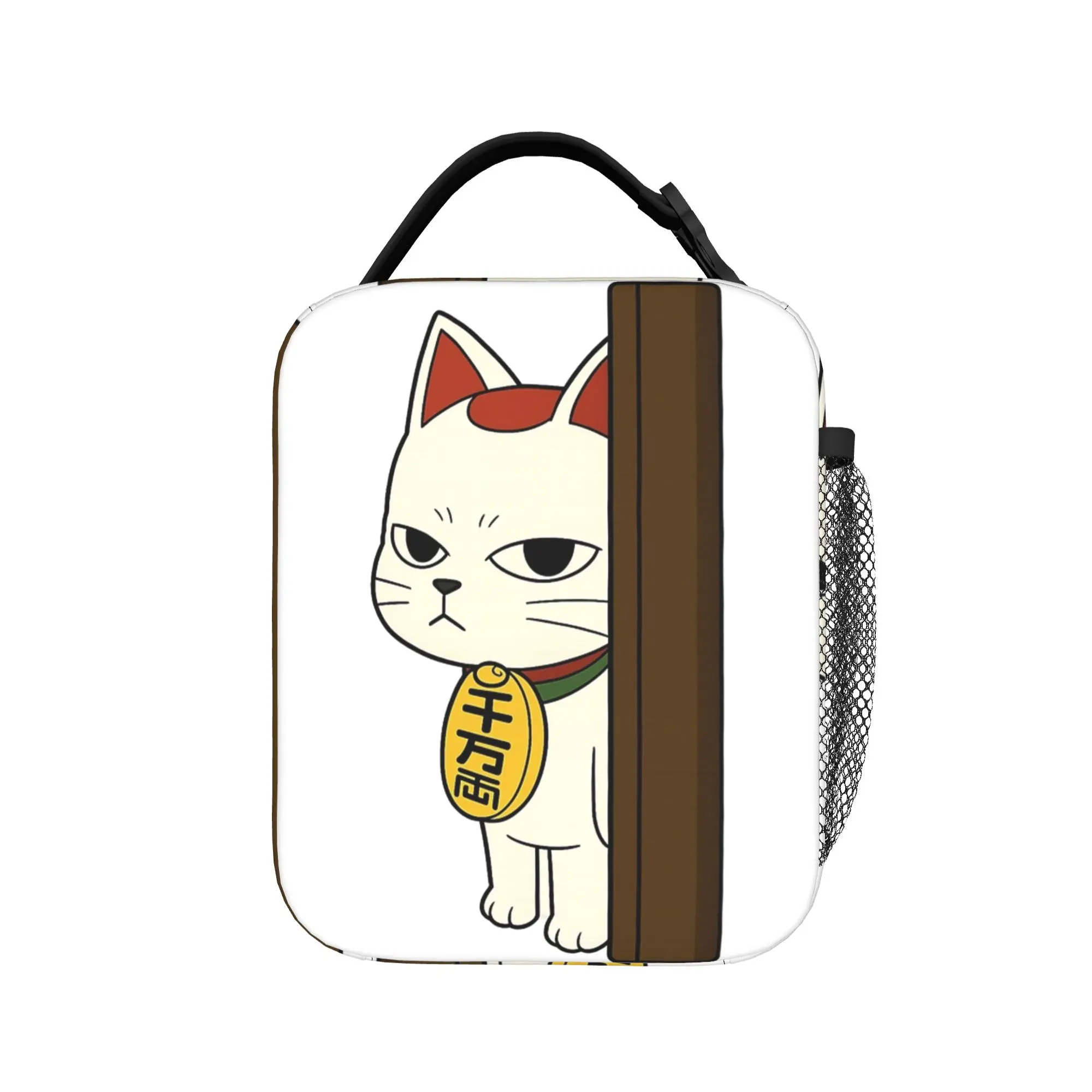 Anime Dandadan Turbo Granny Cat Thermal Insulated Lunch Bags for Office  Portable Bento Box Cooler Thermal Lunch Boxes