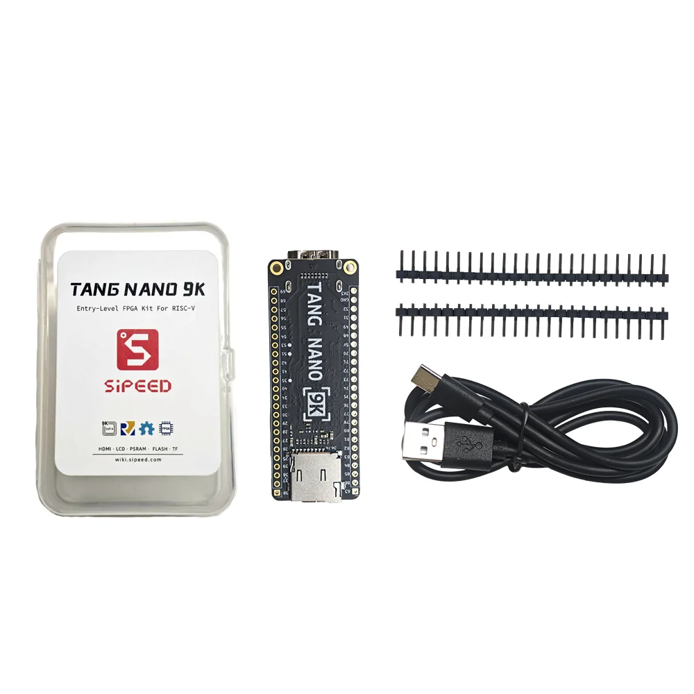 Sipeed Tang Nano 9K Gowin's GW1NR-9 FPGA Chip Development Board Onboard 6 Programmable LEDs HDMI Type-C Data Cable - Image 2