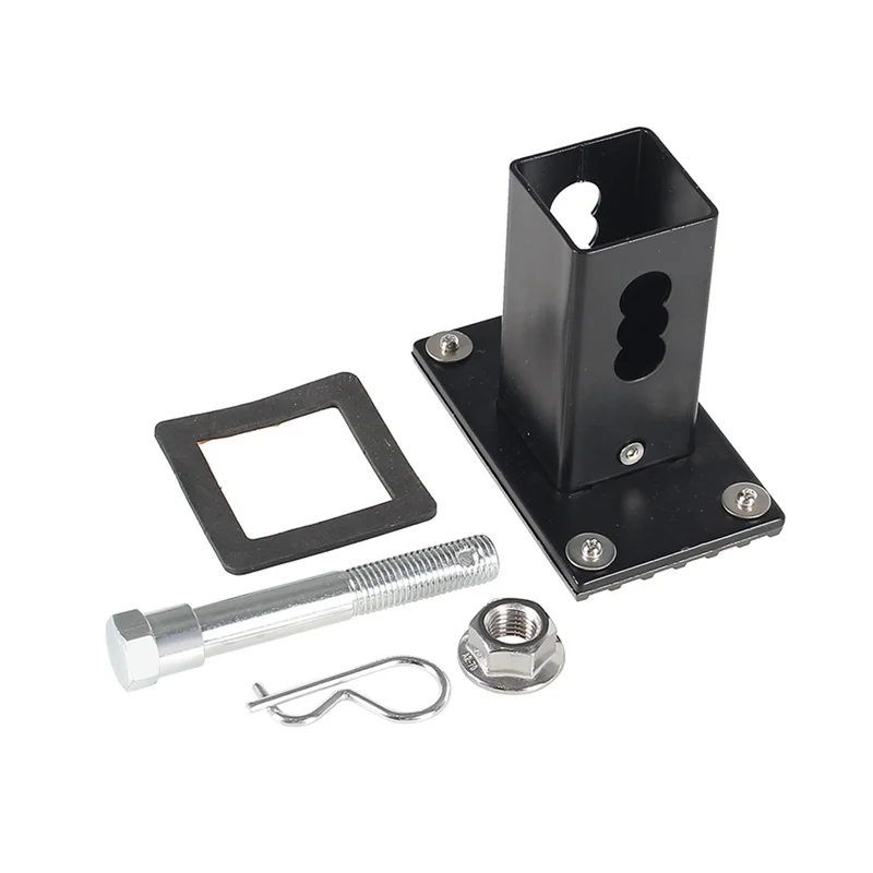 

Heavy Duty Metal Trailer Tow Hitch Cover 2", Black Emblem Guard For Pickup Truck Car SUV, Trailer Accessories