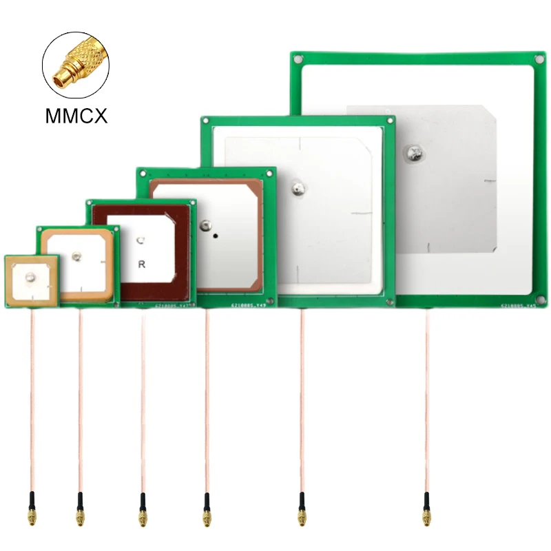 915Mhz Passive Ceramic Antenna MMCX male 915M build in Omni Antenna High gain Receiver For UHF RFID Reader