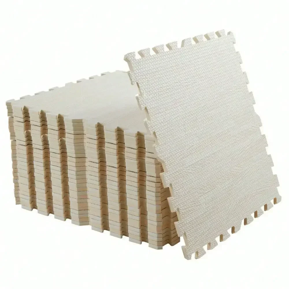 

Premium Wood Grain Interlocking Foam Floor Mats Anti-Fatigue Flooring Foam Tiles