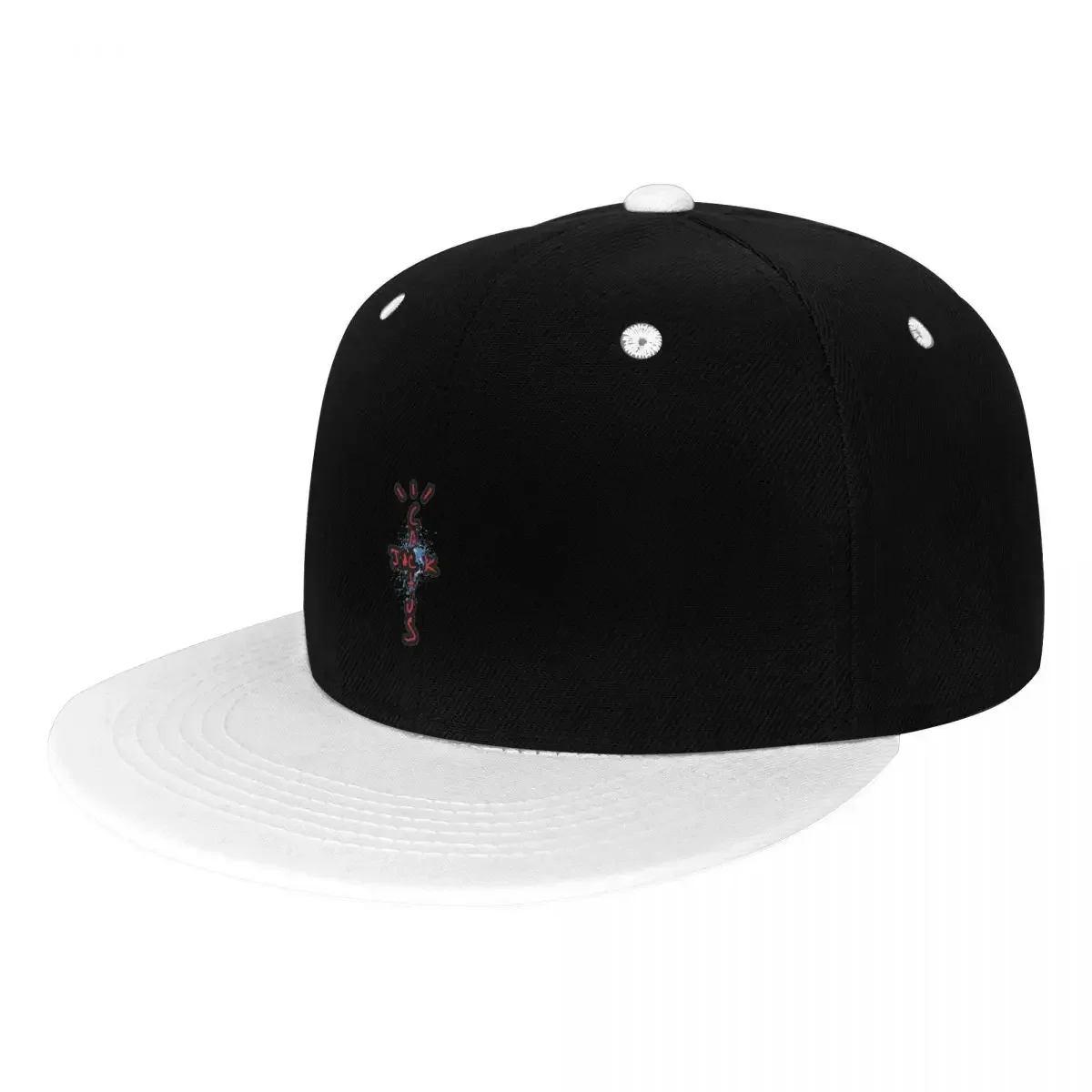 New Cactus Jack Flat Brim Hat Embroidery Baseball Cap Hip Hop Hat