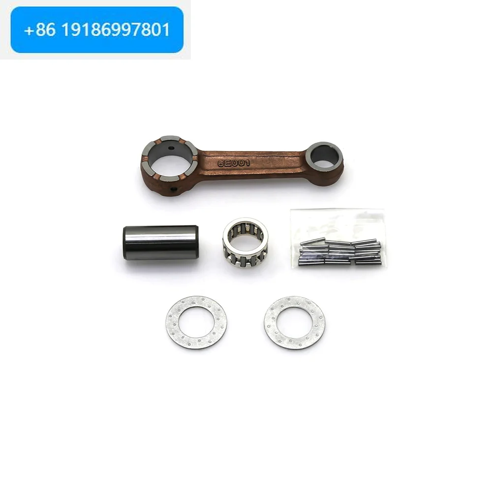 Boat Engine Crankshaft Connecting Rod Kits 677-11651-01 677-11650-01 for Yamaha 4-8HP; 629-9492M, 8758Mfor Mariner.