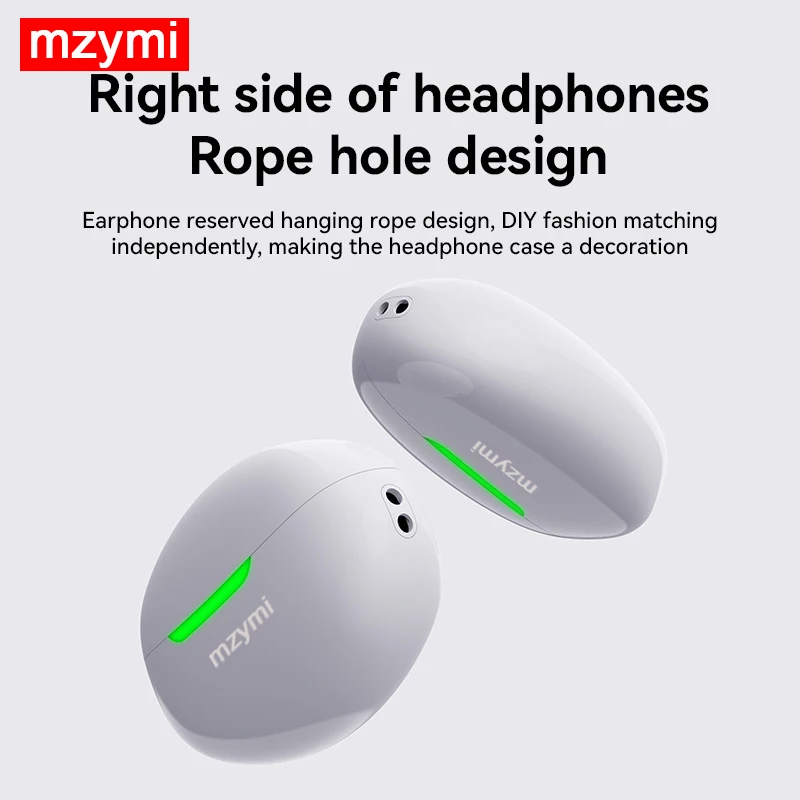 mzymi K10 Bone Conduction Headphone Wireless Earbud Bluetooth Earphones Spatial Sound Effects HIFI High Fidelity Sound Quality