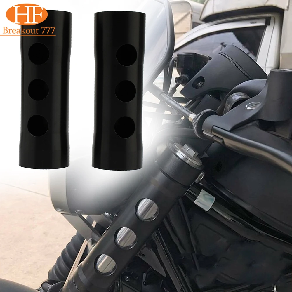 

Motorcycle Front Fork Boot Slider Shock Absorber Cover Gaiter Alumium For Honda Rebel CMX 300 500 2017 2018 2019 2020 2021