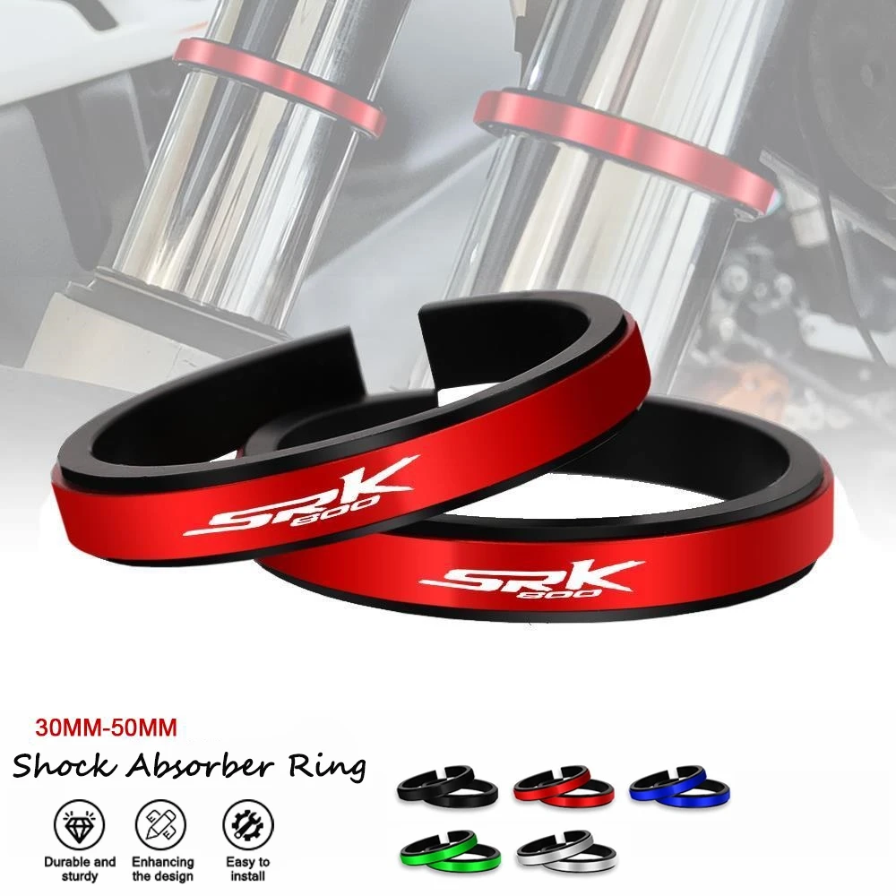 

For QJMOTOR SRK600 SRK 600 srk600 Motorcycle Shock Absorber Auxiliary Adjustment Ring Accessories Suspensions Apply 30MM-50MM