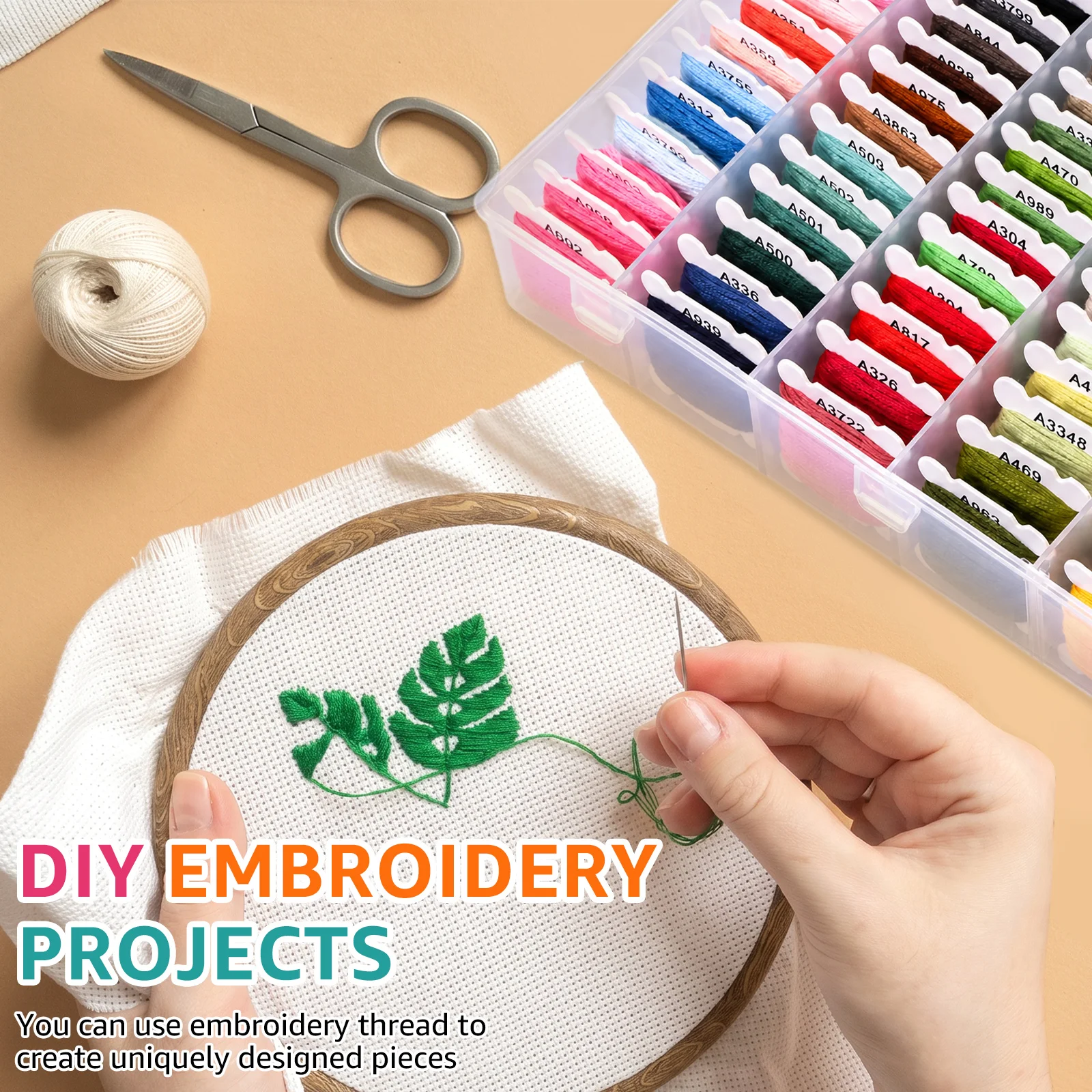 Hilo de bordar de poliéster y - Embroidery Yarns reseña y precio