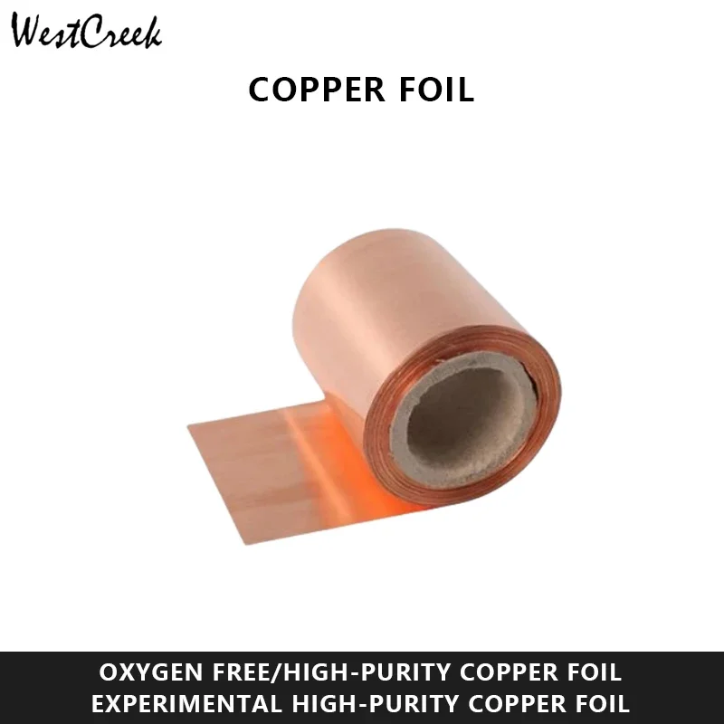 Customized Research Experiment Oxygen Free / High-Purity Purple Copper Sheet / Foil