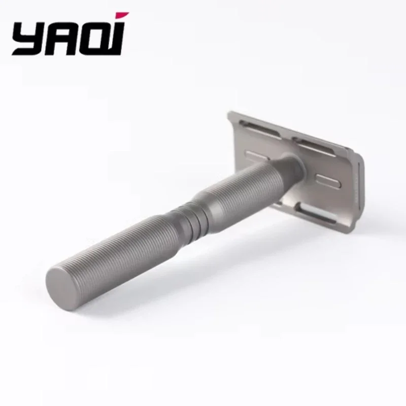 

YAQI Ghost Titanium Light Weight Safety Razor - A Gift for Your Boyfriend