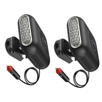 Portable Car Heater Car Defroster Fan Electric Heater Fast Heating & Cooling 12V 120W / 24V 200W Heater for Car