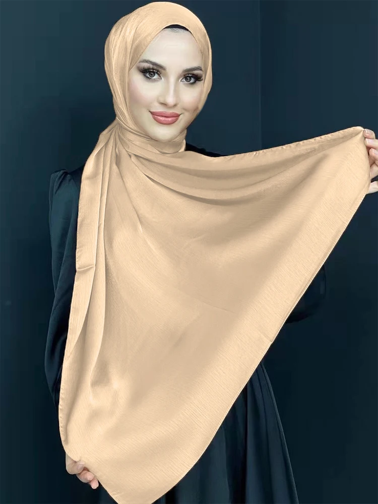 1PCS Plain Solid Modal Jersey Scarf Hijabs Women Instant Turban Muslim Shawl Scarf Maxi Wrap 180*70CM