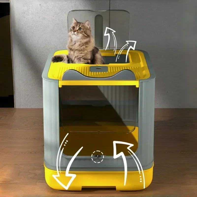 UV Sterilized Cat Litter Box 5
