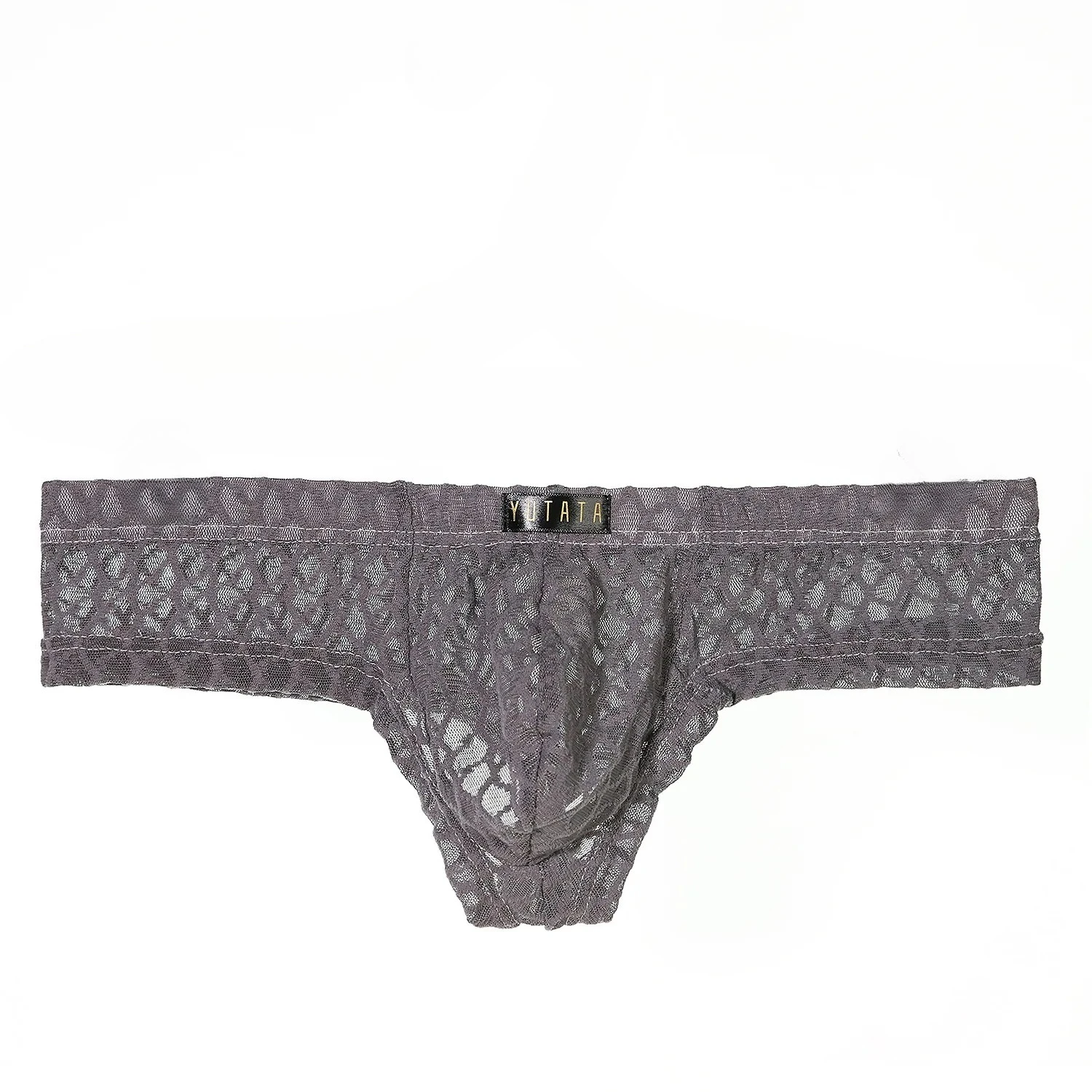 

Men's Mesh Boxer Briefs See-through Lace Sexy Breathable Low Rise Underpants