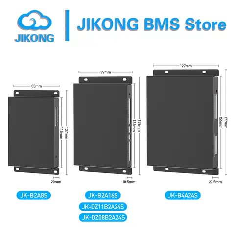 JIKONG JK Smart Active Balancer 2A 4A 4S 8S 16S 20S 24S Bluetooth APP Li-ion LiFePO4 Batteries