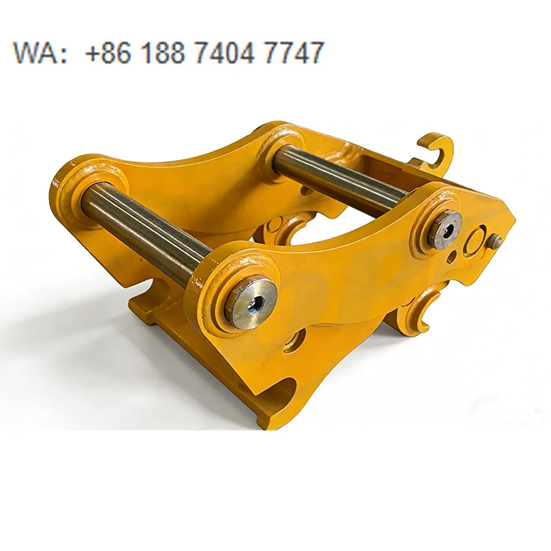 

High Quality and Reasonable Price Quick Hitch Yellow Red Customized Steel Excavator Building Quick Coupler