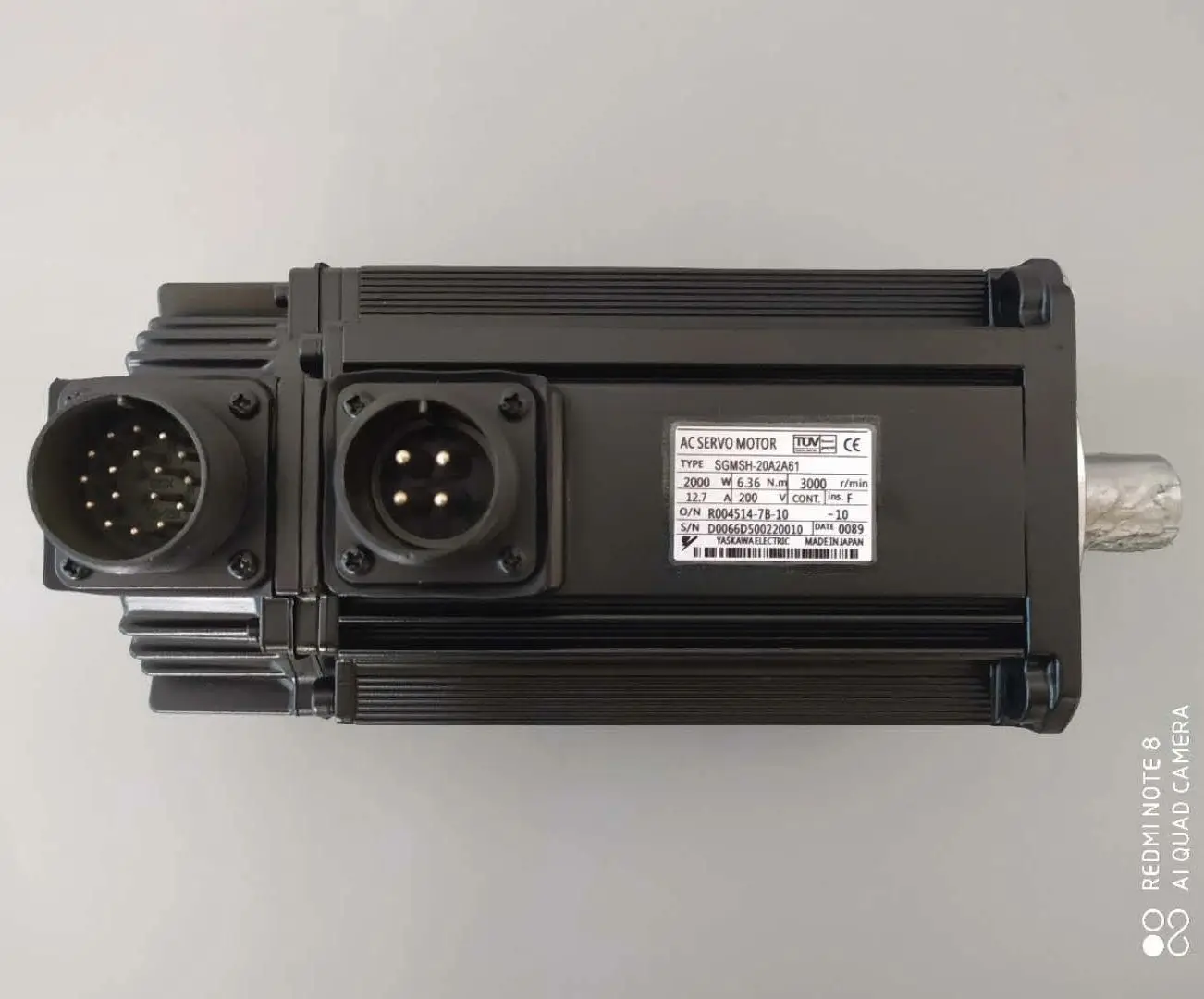 SGMSH-20A2A61 서보 모터, SGMSH 20A2A61, 빠른 배송, 신제품