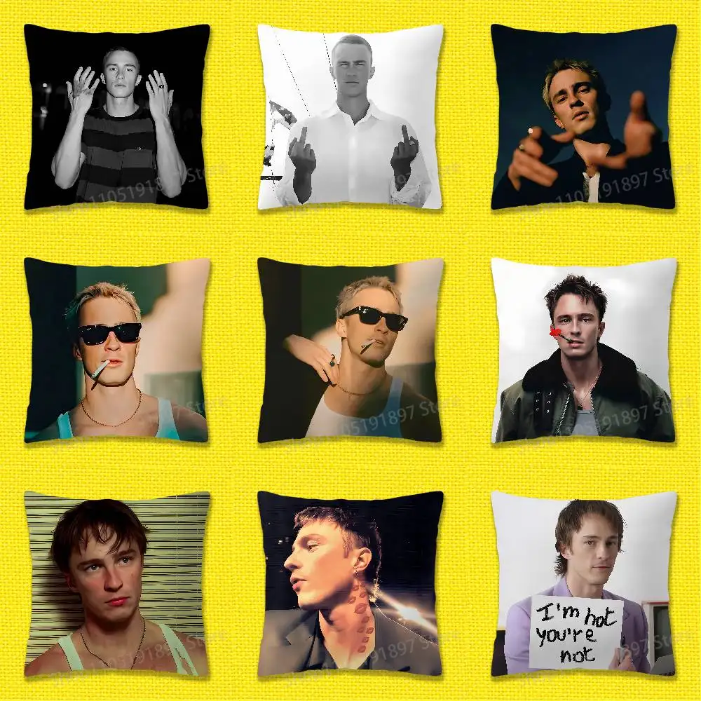 

Actor D-Drew Starkey Throw Pillow Case For 45x45cm 40x40cm 55x55cm 50x50cm 30x30cm Square Car Pillowcase Shell