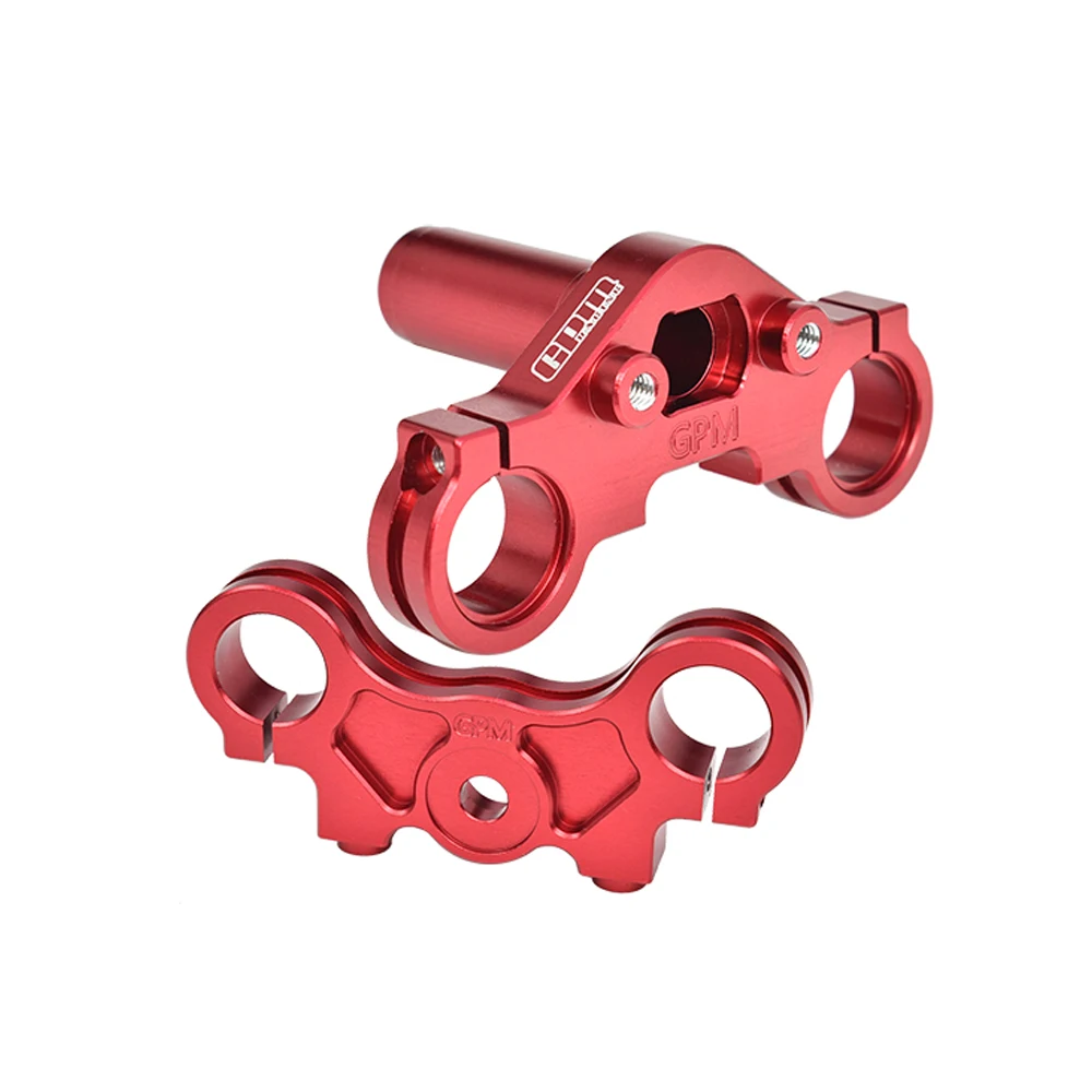 LOSI 1/4 PROMOTO-MX PROMOTO-SM FXR 오토바이 업그레이드 액세서리용 GPM 금속 프론트 서스펜션 고정 트리플 클램프 LOS264004
