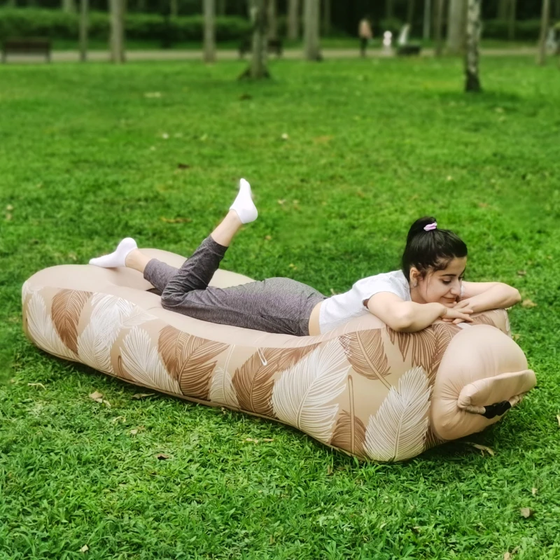 Camping Music Water-saving Land Lazy Inflatable Bed Air Sofa Inflatable Sofas Bed Popular Mattress Outdoor Couch Chair