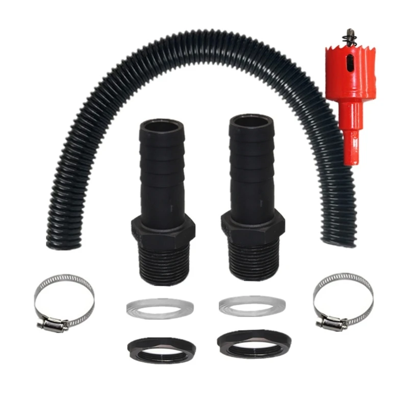 

Efficient Water Butt Connection System Hose Couplings with Accessories Completes Water Butt Linkage for Water Storage