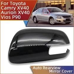 Rearview Mirror Cover Housing For TOYOTA VIOS Yaris Sedan 2008-2013 Aurion Camry 2006-2011 Pained Mirror Shell With Lamp Type