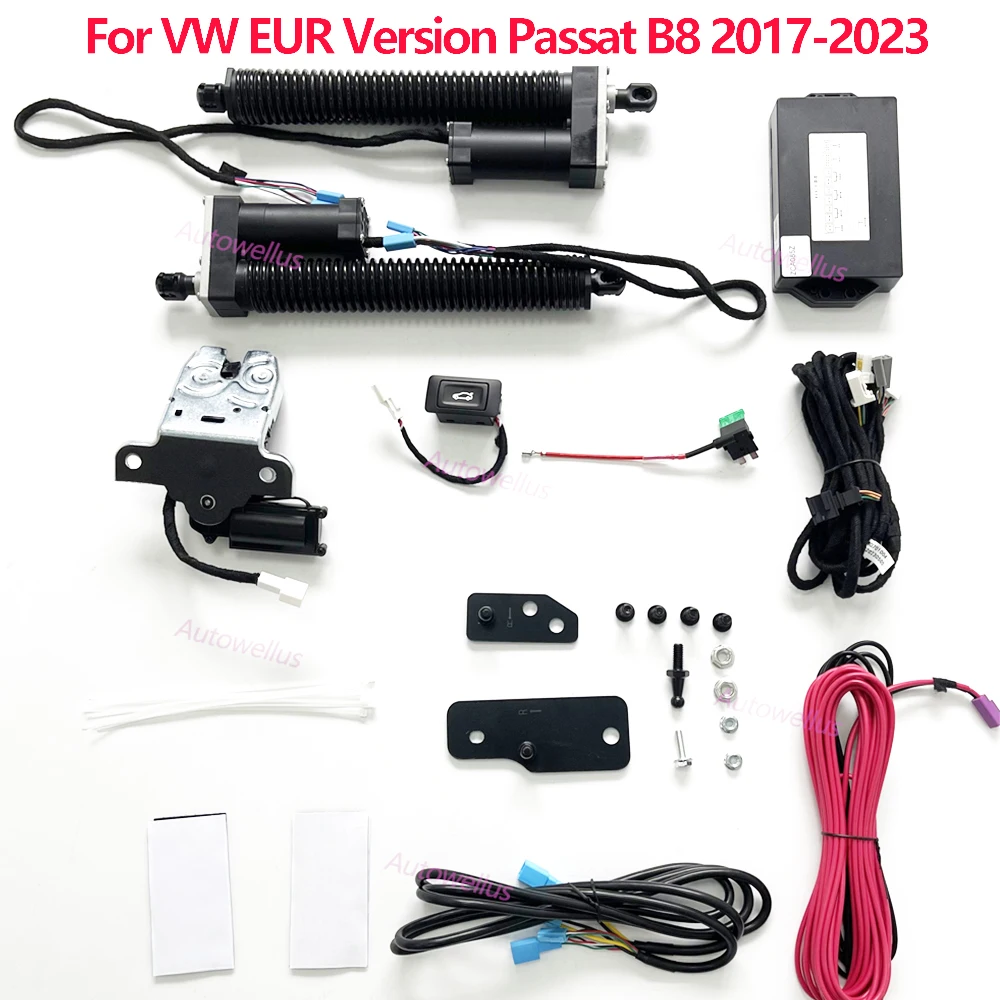 

Для VW EUR версия Passat B8 2017-2023 Управление электрическим подъемником задней двери автомобиля Автоматический привод открытия багажника