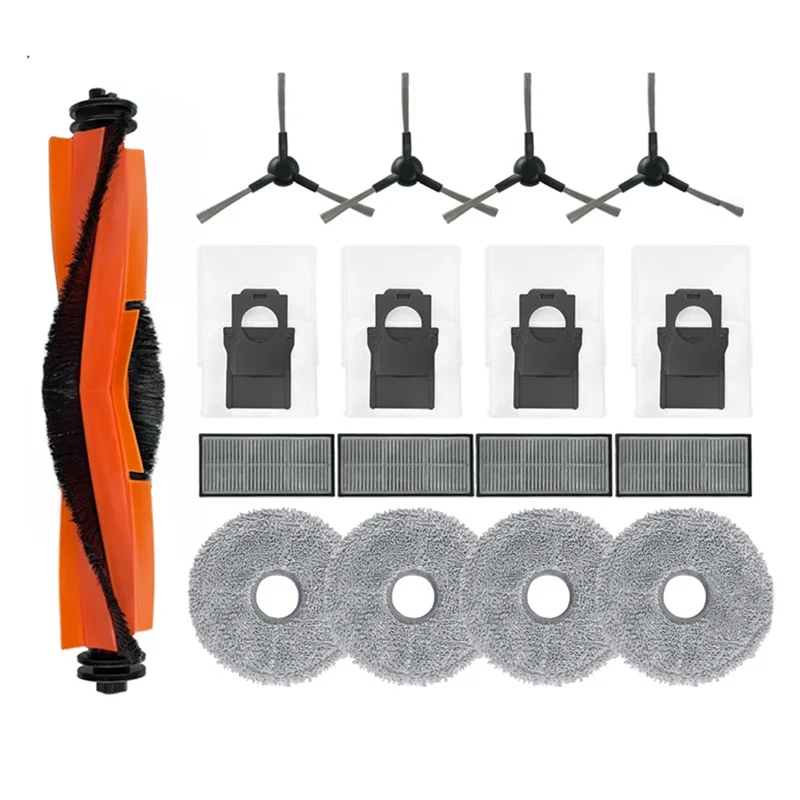 YCOC-Per Dreame X30 Ultra / X30 Pro Spazzola Filtro HEPA Mop Pad Sacchetti per la polvere Pezzi di ricambio Accessori Parti
