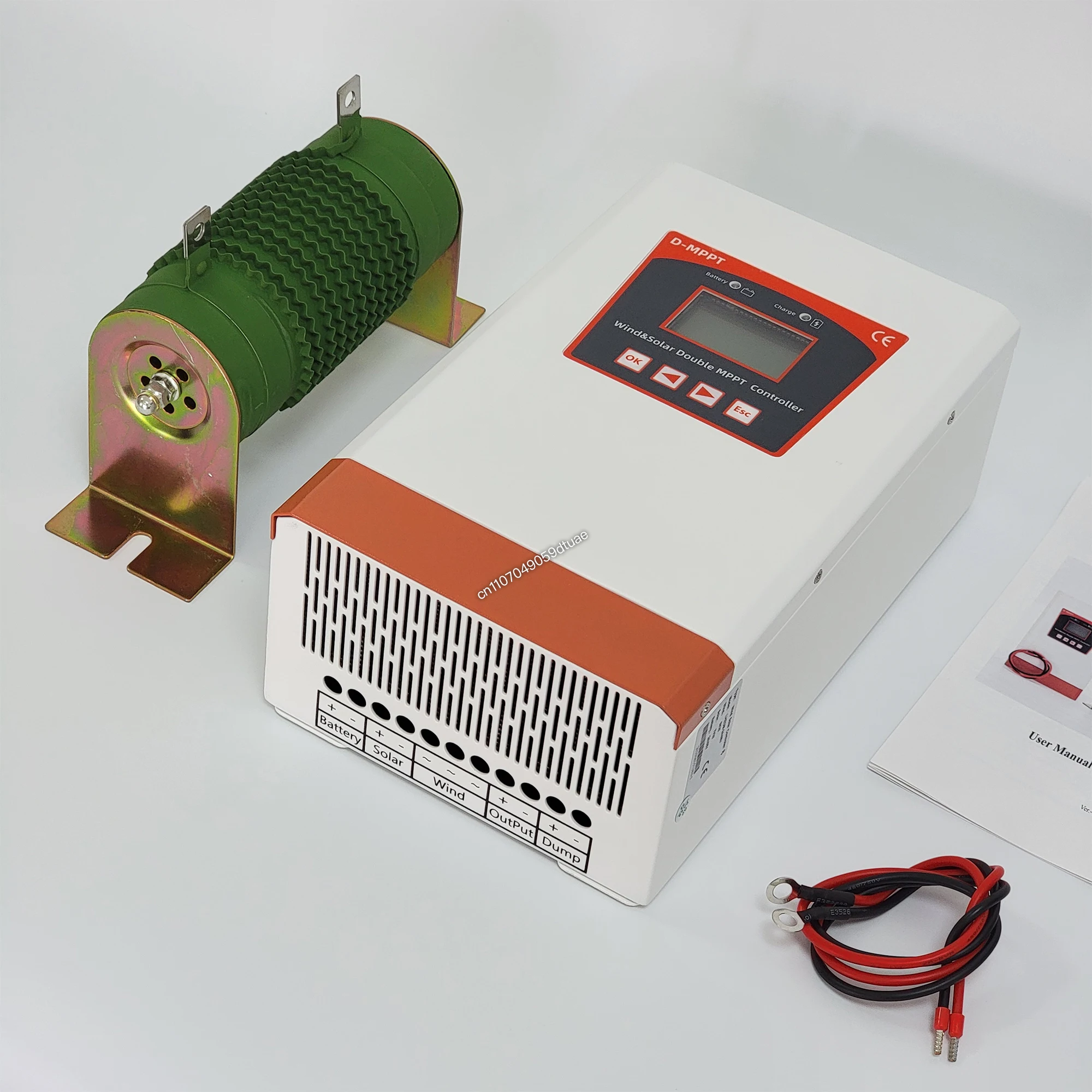 15000w Wind Turbine 20000W Solar Panel Wind Solar Hybrid System MPPT Charge Controller With Dump Load 12V 24V Auto 48V Regulator