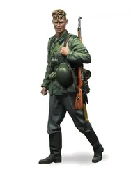 1/16 Schaal Spuitgieten Hars Figuur Model Assemblage Kit Speelgoed Model (Ongeverfd)