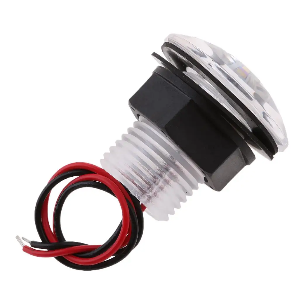 Boat LED Courtesy Light Blue 12 Volt Waterproof Marine Step Lighting for Yacht Stair Anchor Well Use