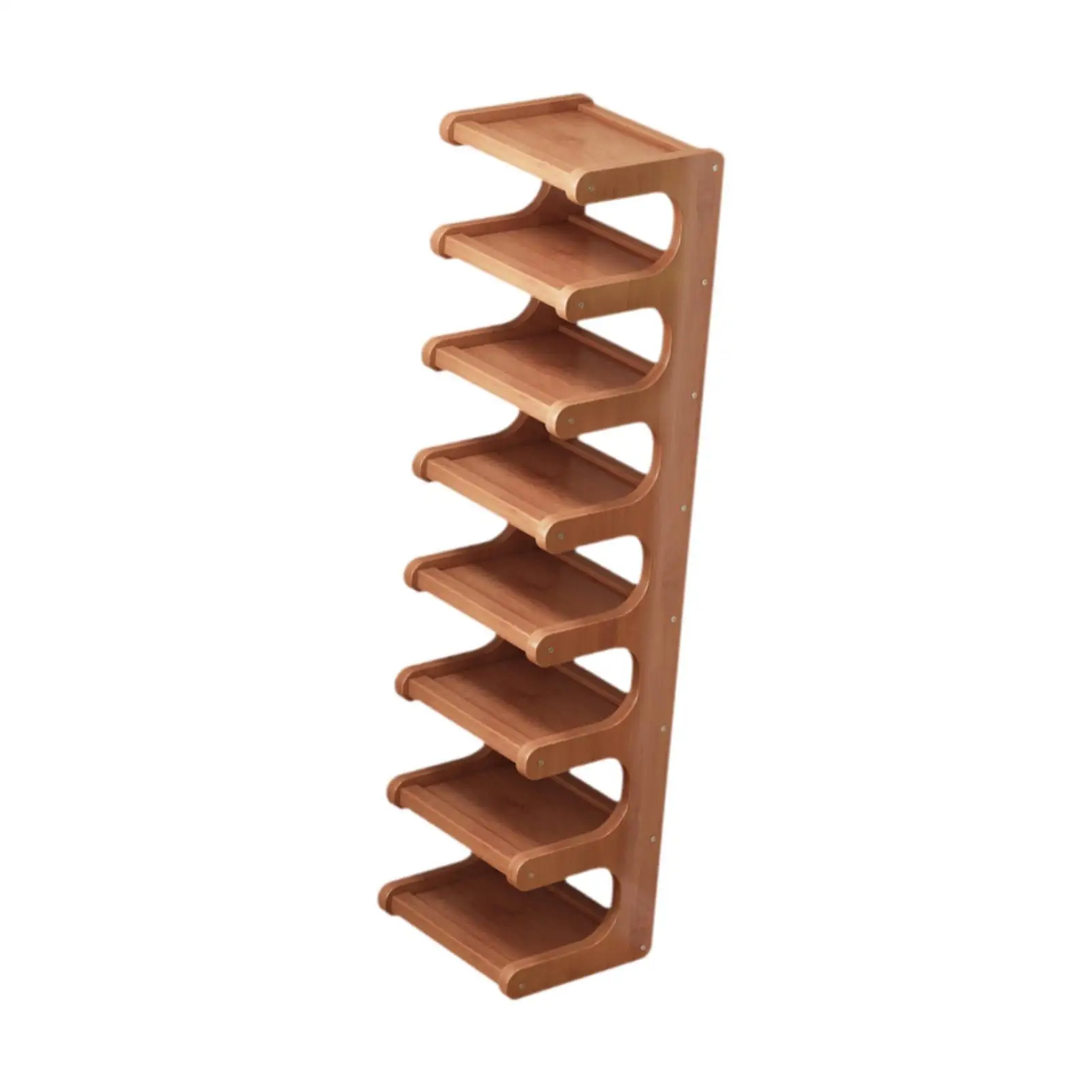 Vertical Shoe Rack Narrow Shoe Tower for Front Door Bedroom Living Room