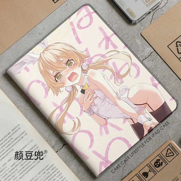 

Wiki Anime Blue Archive AJITANI HIFUMI For Samsung Galaxy Tab A7Lite 8.7 2021 Case S9Plus Tri-fold stand Cover Galaxy Tab S6Lite