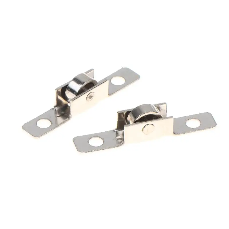 10Pcs Sliding Door Rollers Heavy Duty Pulley Wheels for Home Kitchen Bathroom Cabinet Wardrobe Replacement