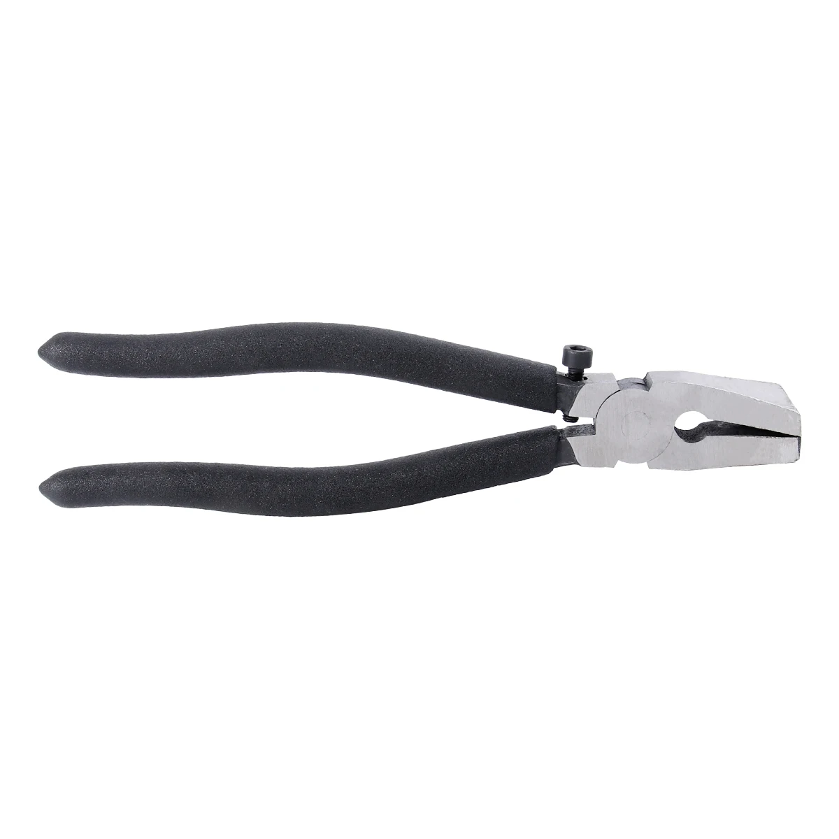 

Flat Mouth Glass Pliers Multi-Purpose Metal Tool Durable Anti-Slip Handle Screw Design Portable Household Handwork Professional