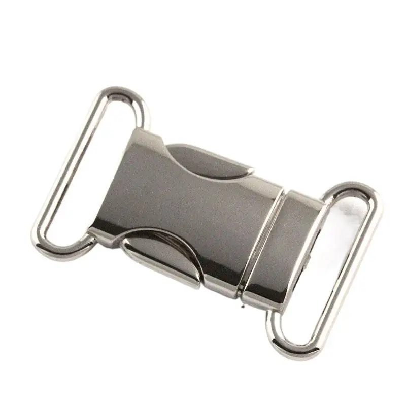1/2 stücke Quick Side Release Schnallen Metall Leder Tasche Rucksack Geldbörse Gurtband Gürtel Verschluss Schloss DIY Reparatur Liefert