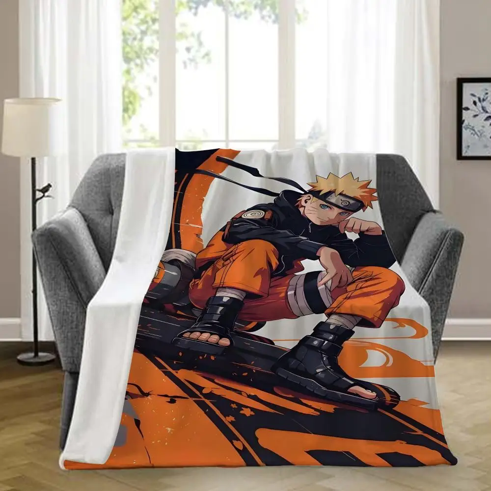 

Hot selling Japanese anime Throw Blanket Aesthetic Art Flannel Blanket Portable Home Travel Camping Sofa Picnic Thickening Flan