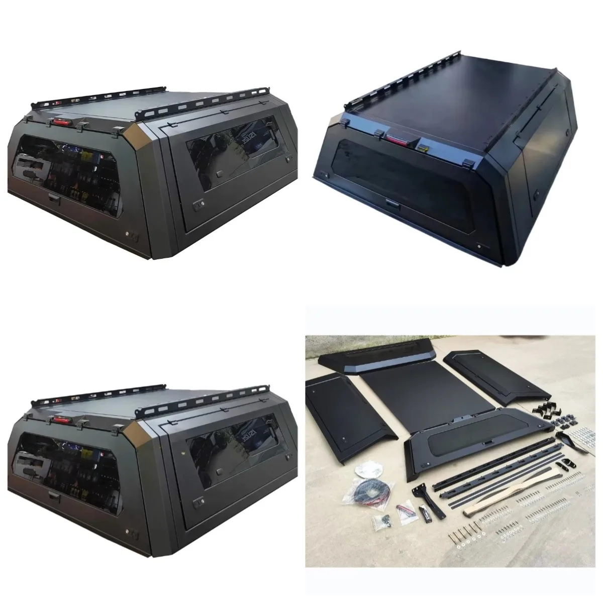 

Steel STLF Truck Topper Cap Camper Pickup Canopy for Nissan Navara Np300 D23 Pick Up Trucks