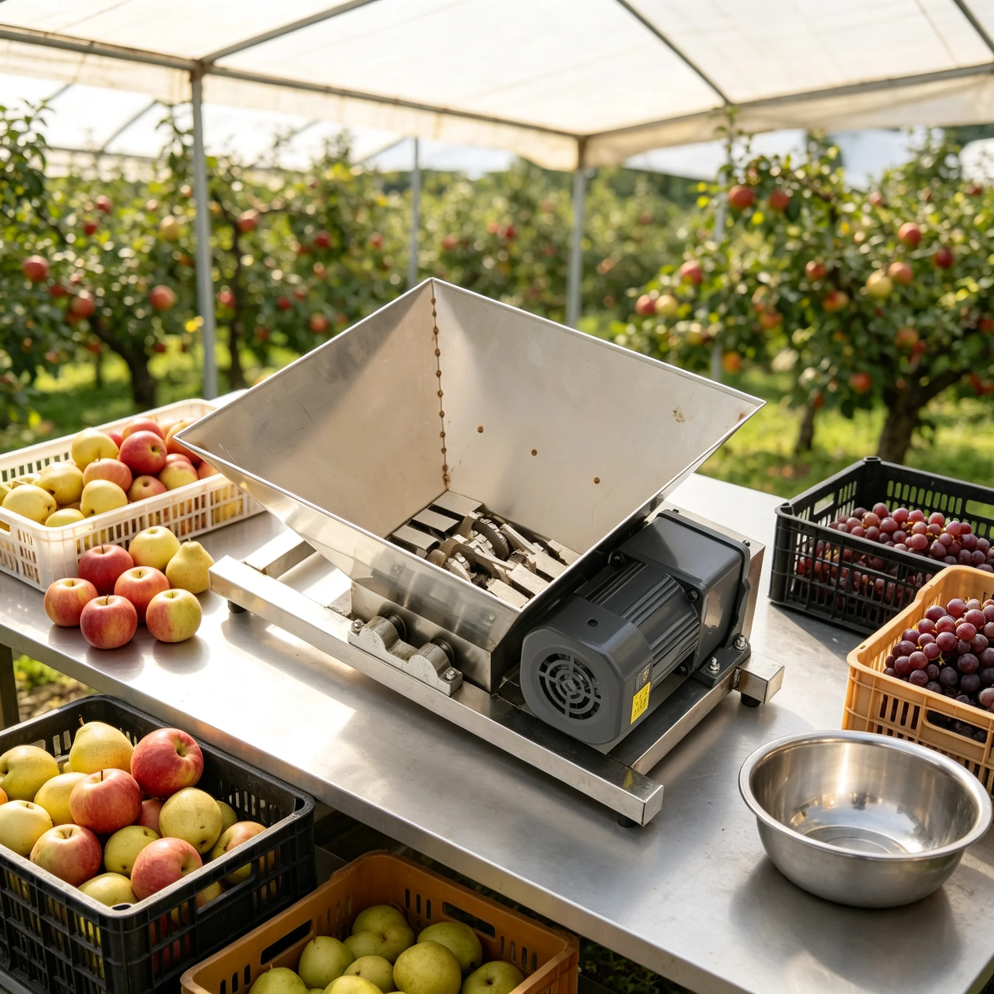 Electric Fruit Grinding Machine, Multi‑Function Food Crusher, Fruit Bread Vegetable Chopper Blender for Home Kitchen Use