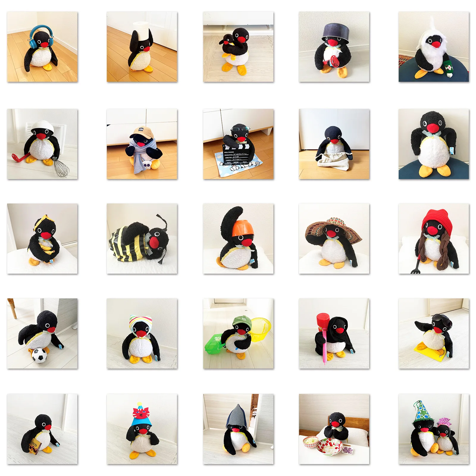 10/30/54 pçs bonito pinguim adesivos kawaii pinguim dos desenhos animados adesivo animal meme decalques bagagem portátil telefone guitarra bicicleta skate