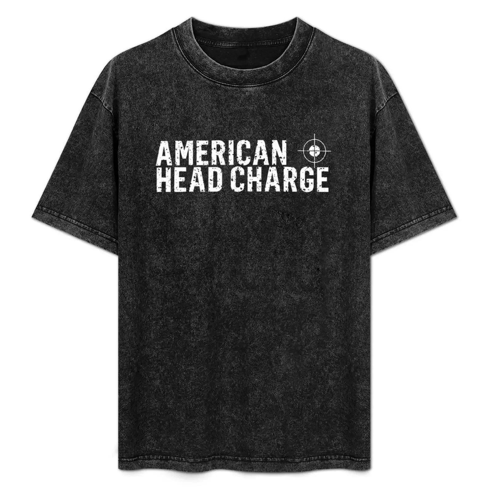 

American Head Charge 1 T-Shirt blanks hippie clothes plain black t shirts men