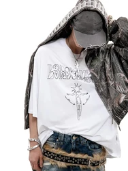 Men Tshirt Short Sleeves Tee Y2k Взросление Tour Graphic 100% Cotton Oversized Tops Streetwear Harajuku Vintage Unisex Clothing