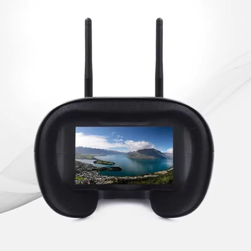 008D PRO FPV Goggles with Dual Antenna Drone View DVR 3.7V/2000mAh Battery 4.3 inch HD LCD 16:9 For FPV RC Drone
