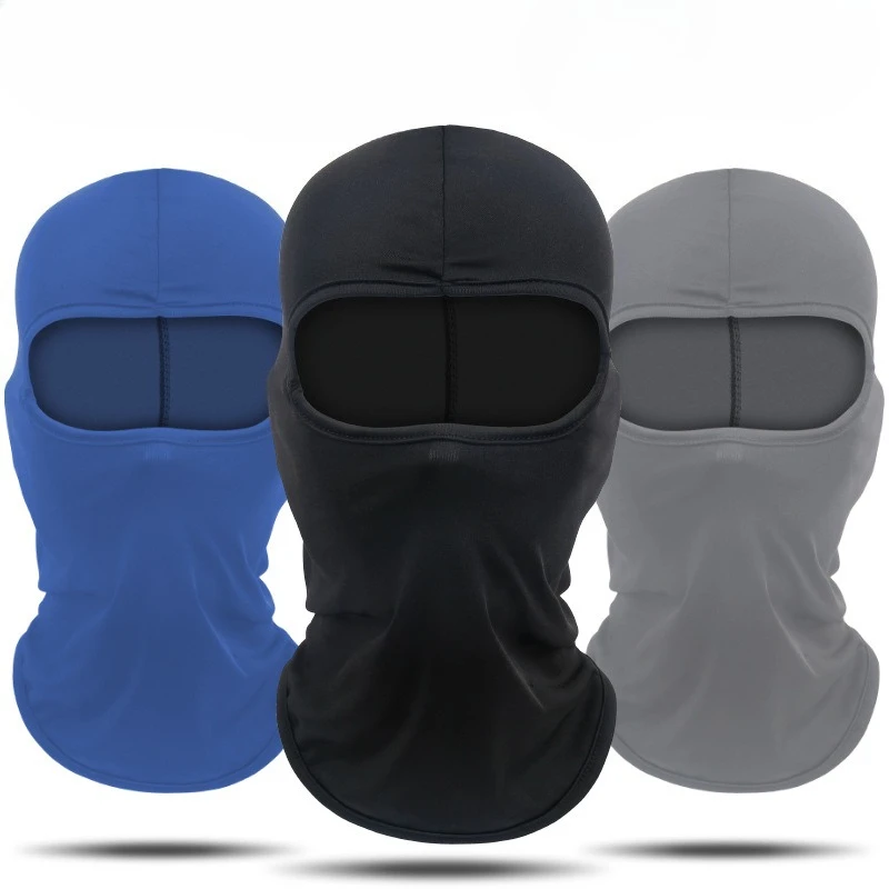 

Sports Outdoor Cycling Head Cover Face Protector Warm Hat Helmet Liner Quick-Dry Face Mask Bike Neck Warmer