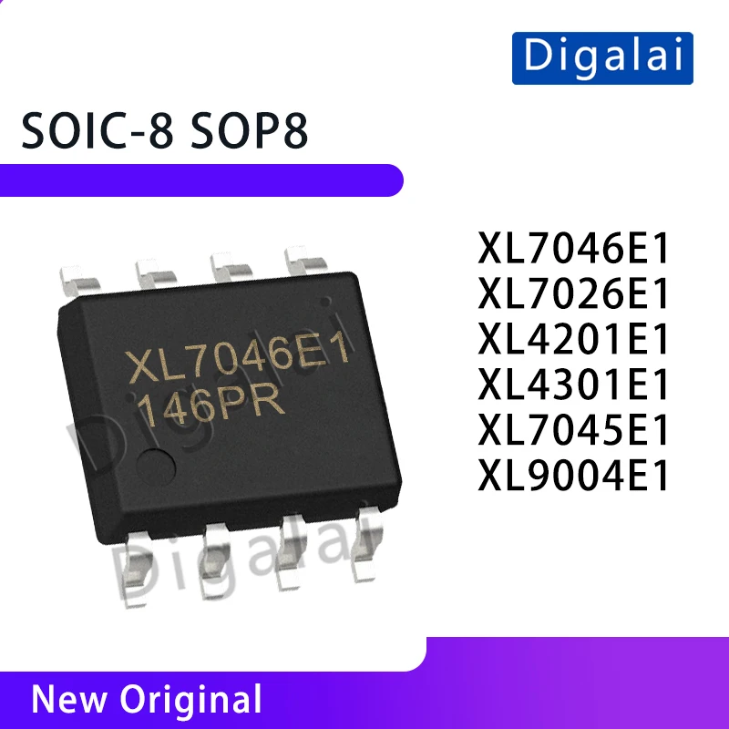 

XL7046E1 DC-DC Chip SOIC-8 XL7026E1 XL4201E1 XL4301E1 XL7045E1 XL9004E1 XL7026E1 XL4201E1 XL4301E1 XL7045E1 XL9004E1