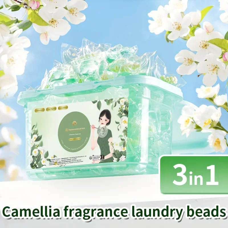 

80pcs Laundry Detergent 3-in-1 Set Deep Cleaning Lasting Fragrance Natural Odor Removing for Home Dorm Clothes Cleaning Supplies
