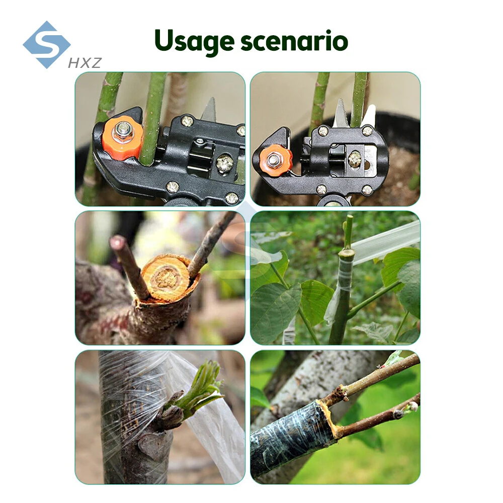 Máquina de injerto multifunción, herramientas de jardín, podadora de corte portátil, tijeras de injerto, herramienta de injerto de jardín doméstico