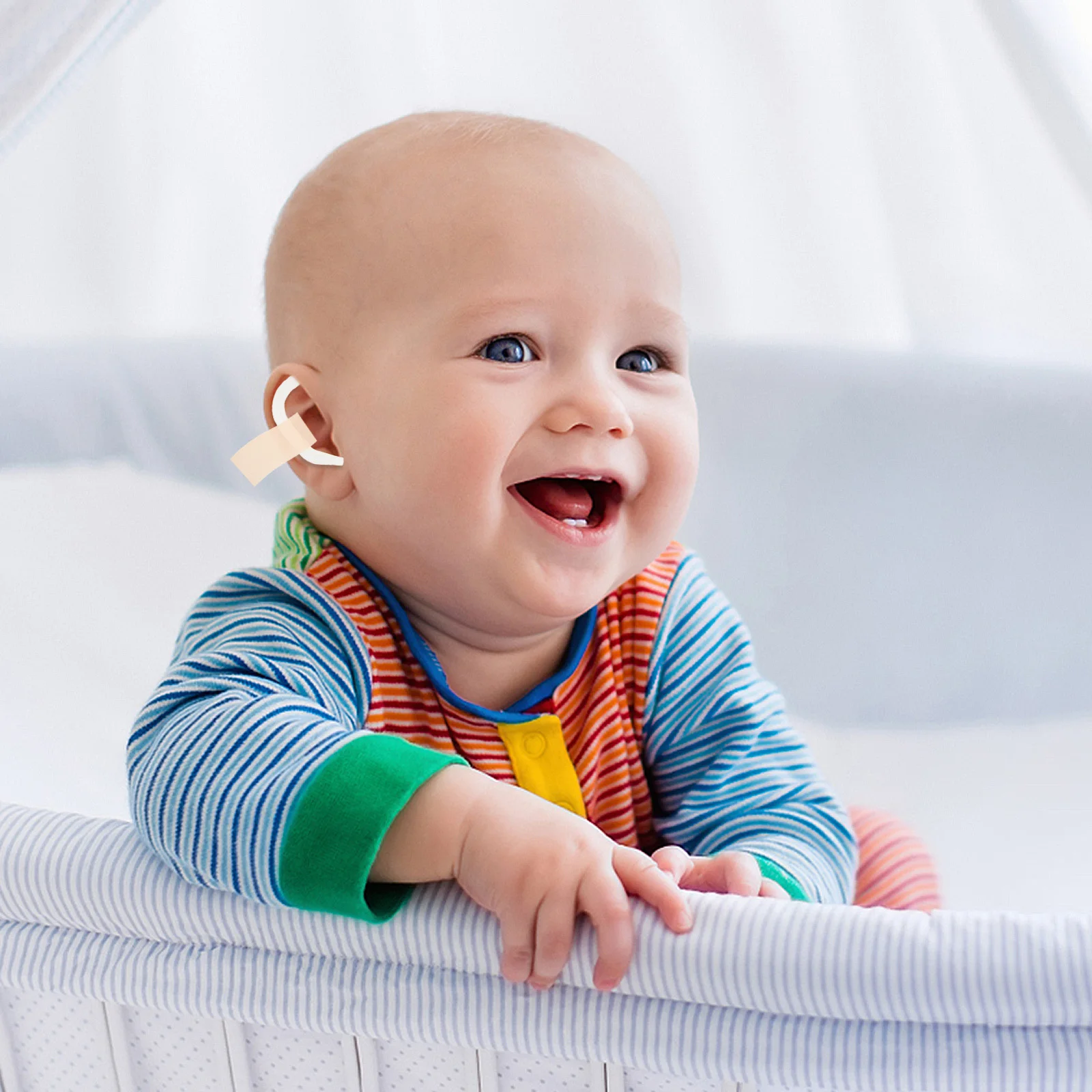 

External Auricle Corrector 6 Pairs Baby Ear Patch Sticker for Protruding Ears Newborn Aesthetic Correction Solution